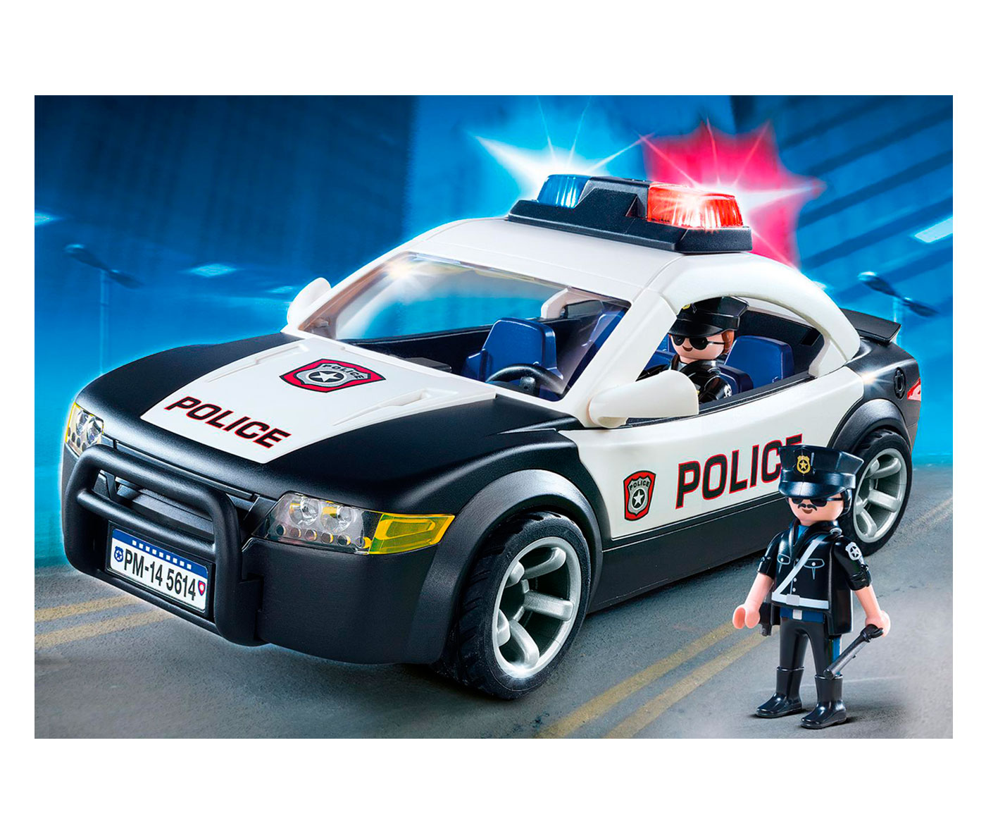 PLAYMOBIL CITY policía Cruiser 5673 CAR ACTION Totalmente Nuevo Sellado vendedor del Reino Unido! 