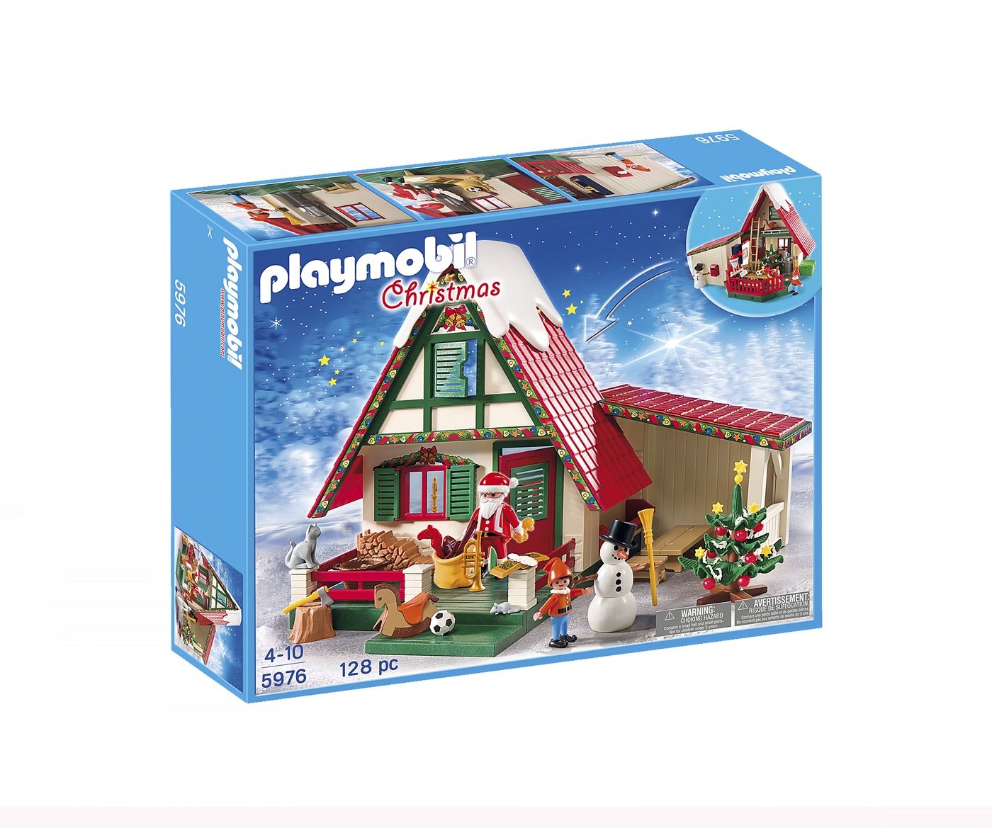 Movimiento parque George Bernard Casa de Papá Noel | Playmobil® 5976 (Navidad) | www.trikytoys.com